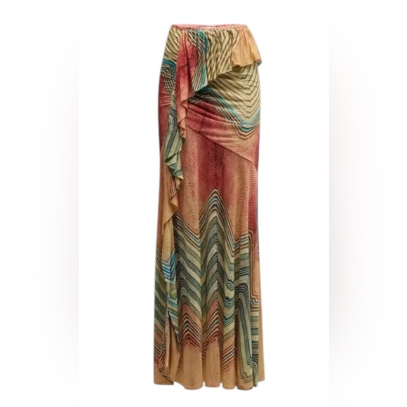 ULLA JOHNSON Alyssa Midi Skirt In Crystal Opal, size S, NWT, $390 - Picture 10 of 12